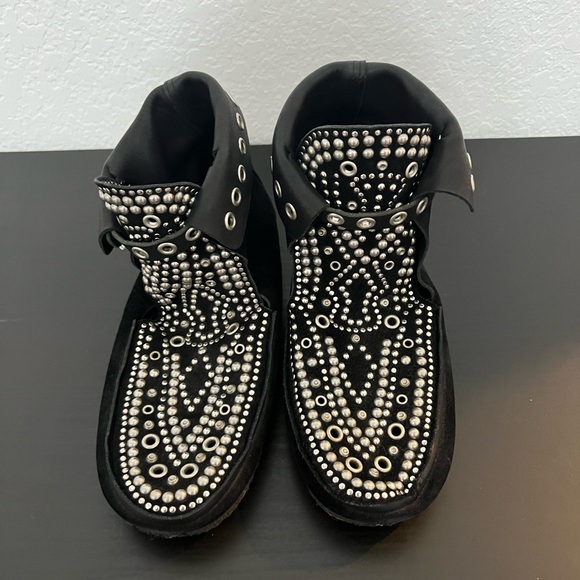 EUC Isabel Marant Morley Booties Black Suede Moccasins - Picture 12 of 16